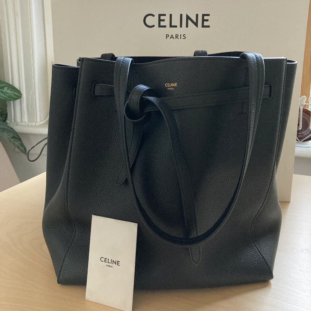 Brand New Celine Phantom Cabas Small - Black